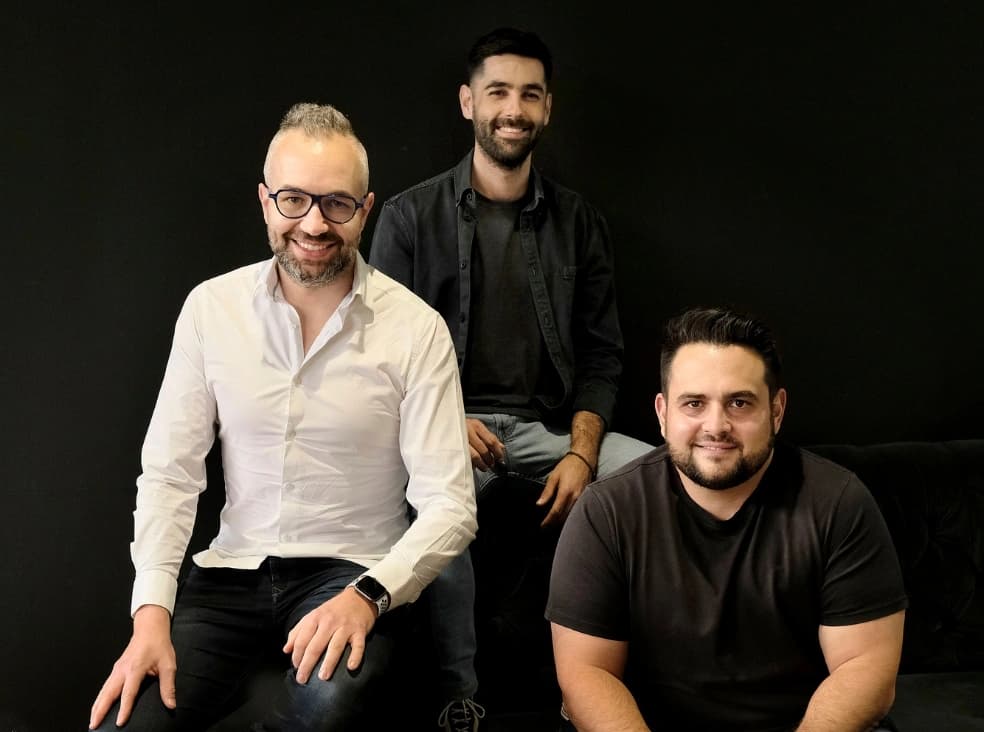 AURA founders photographed together in 2017, the year they launched the global emergency response platform in South Africa